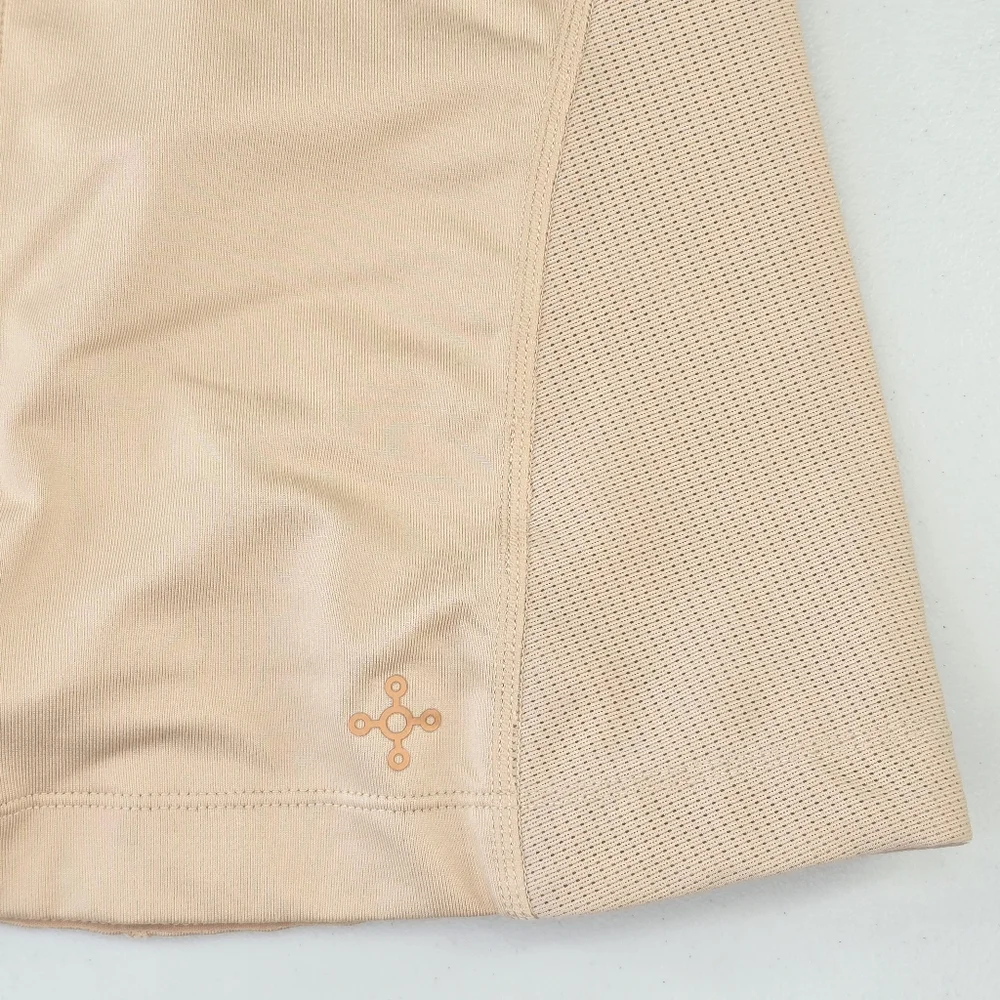 Tommie Copper Full Back Support Shirt Compression Top Nude Size L